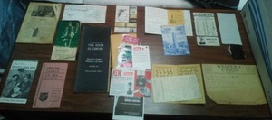 Advertising Souvenirs, instructions and more.