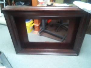 Flat Screen TV Frame, Pottery Barn, Wood or......