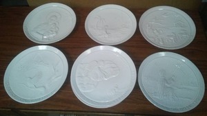 Frankoma Christmas Plates, 1974-1979 � Excellent