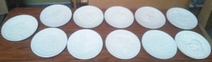 Frankoma Christmas Plates, 1986-2007 � Excellent