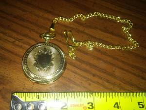 Gold Colored Pocket Watch