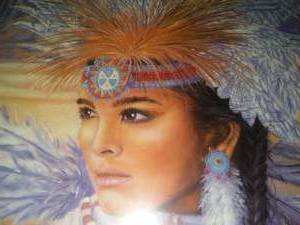 Prints of Indian Maidens (4)