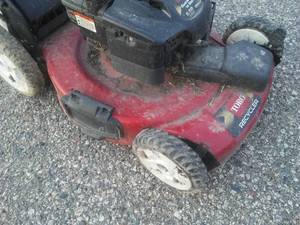 Toro Recycler 6.5 Hp, Catch. Mulch, or side discharge 3-way system.
