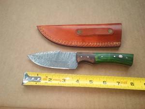 8.25 in. Knife and leather Sheath