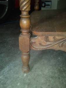 Antique end table, Occasional table Fabulous design.