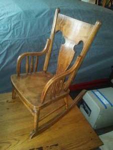 Antique Childs Rocking Chair. Great