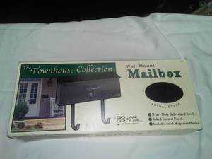 New Wall Mount Mailbox