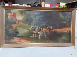 lot 6 image: Sofa Print Big Moment By Paul Detelefsen 53x28