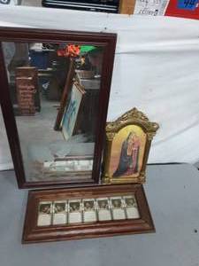 lot 17 image: 3-Religious Pictures