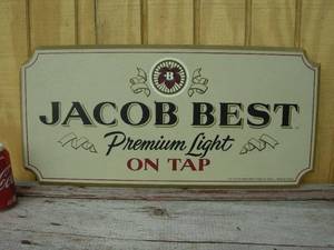 lot 38 image: Jacob Best Board Sign