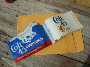 lot 40 image: Colt 45 Metallized Wall Sign