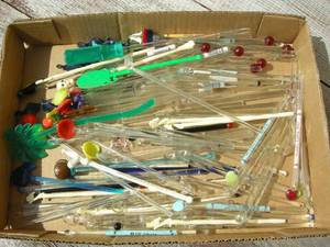 lot 50 image: Swizzle Stick Collection