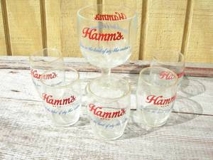 lot 63 image: Hamms Beer Glasses