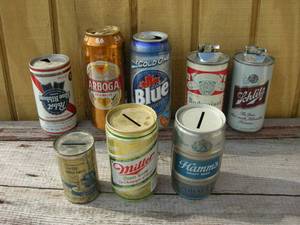 lot 100 image: Collectable Beer Cans