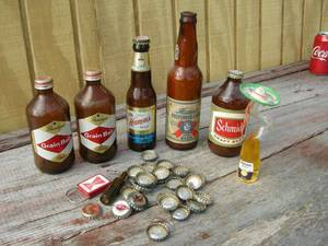lot 101 image: Vintage Grain Belt - Hamms - Schmidt - Corona