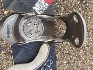 Ace Saloman Snowboard With Burton Bindings