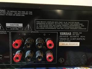 Yamaha Receiver