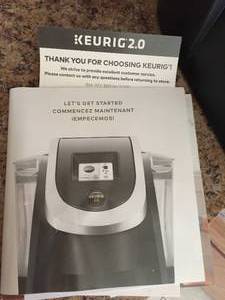 Keurig With Instructions