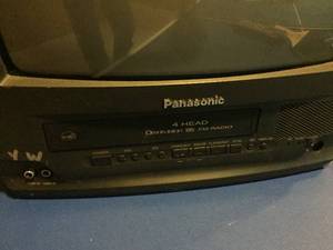 Panasonic TV  VCR Player