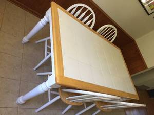 Table With 4 Chairs