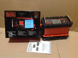 lot 8 image: BLACKDECKER 15 Amp Battery  Charger with 40 Amp Engine Start &nbspin good condition 