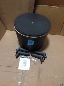 lot 46 image: Cool Bar Gray Resin Outdoor Accent Table and Cooler in One &nbspin good condition 