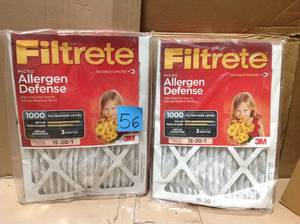 lot 56 image: 15x20x1 3M Filtrete Micro Allergen Filter ( &nbspin good condition 