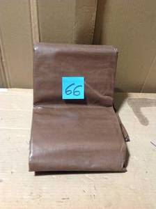 lot 66 image: Everbilt 10 ft. x 12 ft. BrownSilver Heavy-Duty Tarp &nbspin good condition 