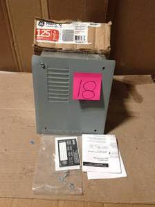 GE PowerMark Gold 125 Amp 4-Space 8-Circuit Single-Phase Indoor Main Lug Circuit Breaker Panel&nbsp&nbspin good condition&nbsp