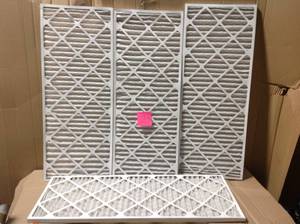 True Blue 14 in. x 36 in. x 1 in. Basic FPR 5 Pleated Air Filter (4-Pack)&nbsp&nbspin good condition&nbsp