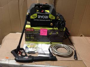 RYOBI 1,600 PSI 1.2 GPM Electric Pressure Washer&nbsp&nbspin good condition&nbsp