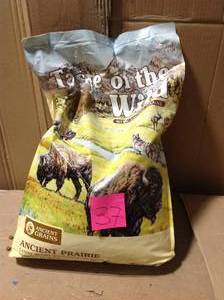 Taste of the Wild Ancient Prairie with Roasted Bison, Roasted Venison and Ancient Grains Dry Dog Food, 28 lbs.&nbsp&nbspin good condition&nbsp