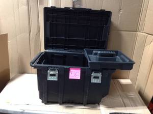 26 in. Connect Rolling  Tool Box Black