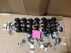 Copper Creek Colonial Black Passage HallCloset Door Knob&nbsp&nbspin good condition&nbsp