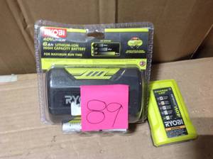 40-Volt Lithium-Ion 6 Ah High Capacity Battery&nbsp&nbsp&nbspin good condition&nbsp