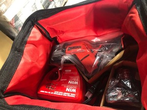 Milwaukee M12 FUEL 12-Volt Lithium-Ion Brushless Cordless HACKZALL Reciprocating Saw Kit w(1) 4.0Ah Batteries, Charger & Tool Bag Not used