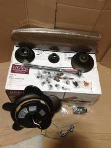 lot 83 image: Altura II 68 in. Indoor Bronze Ceiling Fan with Remote Control &nbspin good condition 