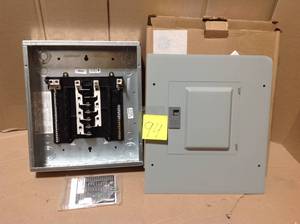 lot 94 image: GE PowerMark Gold 125 Amp 14-Space 24-Circuit Indoor Main Lug Circuit Breaker Panel