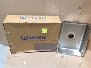 lot 61 image: MOEN SINK &nbspin good condition 