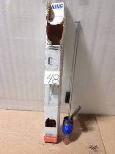 lot 48 image: King 2 x 1-14 in. Combination Fill Alarm and Gauge for 42 to 44 in. Vertical Tank in good condition 