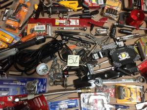 lot 51 image: HUGE MIX LOT OF TOOLS & MISC. ETC.  