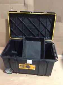 lot 54 image: Tough Chest 38 in. 63 Gal. Mobile Tool Box in good condition 