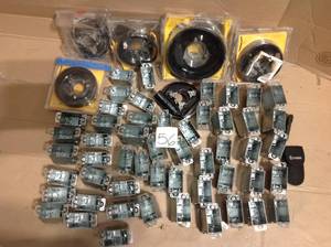 lot 56 image: BIG LOT OF 7 in. Universal Dust Shroud Pro for Angle Grinders & ELECTRIC BOX 