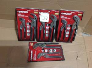 lot 57 image: 10 in. and 12 in. Groove Joint Pliers Set in good condition 