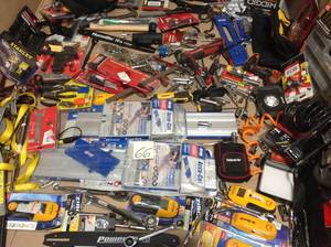 lot 66 image: HUGE MIX LOT OF TOOLS & MISC. ETC. 