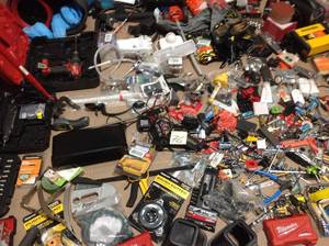 lot 76 image: HUGE ASSORTED MIX LOT OF TOOLS & ETC. 