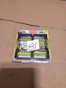 lot 81 image: Ryobi - AR2038 - Impact Rated Driving Kit - 40-Piece in good condition 