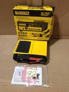 lot 92 image: DEWALT 30 Amp Multi Bank Battery Charger with 80 Amp Engine Start in good condition 