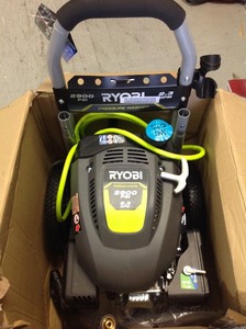 lot 108 image: Ryobi 2,900 PSI 2.3-GPM Gas Pressure Washer in good cond