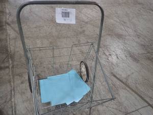metal basket cart